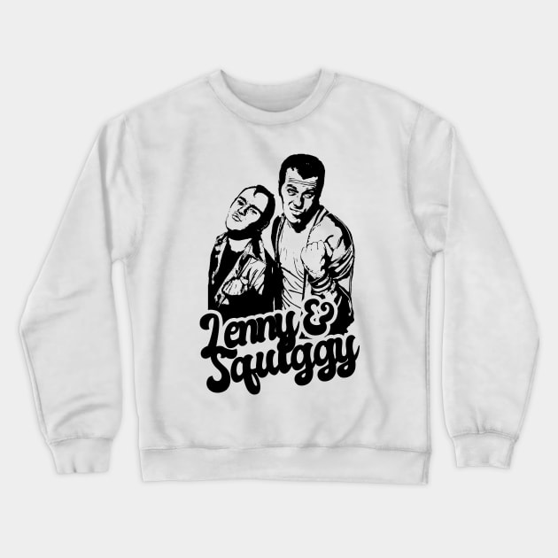 Lenny and Squiggy Style Classic Crewneck Sweatshirt by Hand And Finger